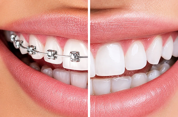 braces for teeth in Bangalore before and after
