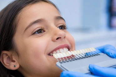 Image for tooth-colored fillings for children